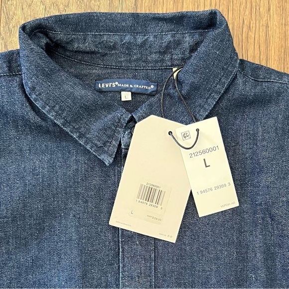 LEVI'S® MADE & CRAFTED® STANDARD SHIRT IN RANIER WASH - Picture 10 of 15